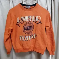 Sirmione トレーナー 150サイズ オレンジ