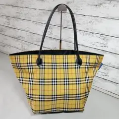 BURBERRY BLUE LABEL トートバッグ ノバチェック 舟形のサムネイル