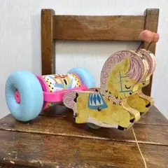 AOKI TOY サーカス オートバイ ゼンマイ ブリキ 昭和レトロ 日本製