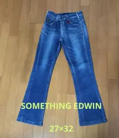 SOMETHING EDWIN レディース　デニム ジーンズ