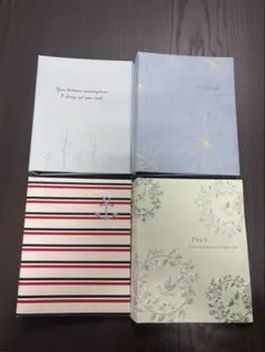 ハガキサイズアルバム4冊セット