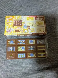 サンリオキャラクターズ ちょこぶろっくしーる タキシードサムあひるのペックル匿名