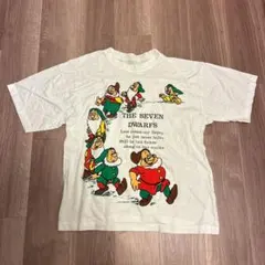 藤ヶ谷太輔着用 | 90s ディズニー 7人のこびと Tシャツ M - メルカリ