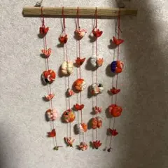 和風ハンドメイド＊さげもん＊ちりめん細工＊吊るし飾り - メルカリ