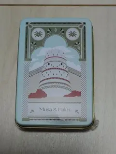 新品未開封 関西万博 サウジアラビア パビリオン デーツ缶 万博 サウジ 高級 新品未使用 万博 サウジアラビアパビリオンミニデーツ缶 賞味期限26.6