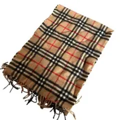 Burberrys マフラー 100%ラムウール ノバチェック 英国製 美品