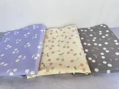 入学入園　ランチョンマット3枚セット　さくらんぼ　40x30