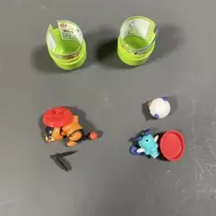 チョコエッグ　ポケモン　旅立ちの3匹　ミジュマル　ポカブ