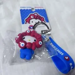 ミャクミャク　ハローキティ　立体マスコットストラップ　大阪万博　会場購入