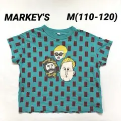 マーキーズ 総柄ワイド半袖Tシャツ M.