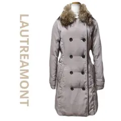 美品 LAUTREAMONT ロートレアモン ダウンコート ひざ丈 Lサイズ