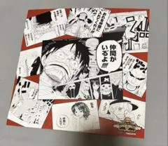 ワンピース 麦わらストア 限定特典 イラストシート ルフィ 冒険の