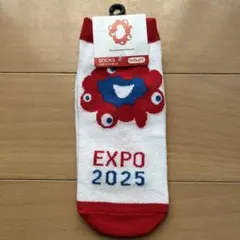 新品　Expo 2025 ミャクミャク ソックス 23-25cm