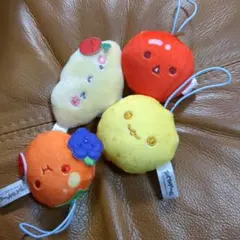 スイカゲーム　ぬいぐるみチャームマスコット　4個