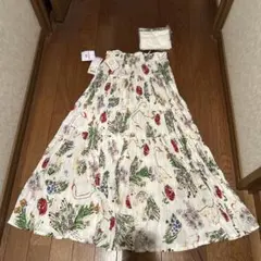 INES DE LA FRESSANGE 花柄ロングスカート M イネス　新品