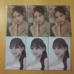 NiziU マユカ オンラインくじ AWAKE ステッカー 6枚セット②