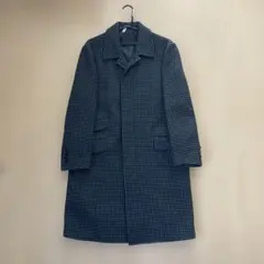 チェック柄 チェスターコート