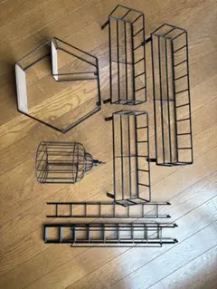ウォールシェルフ アイアン FIRE ESCAPE 7点セットのサムネイル
