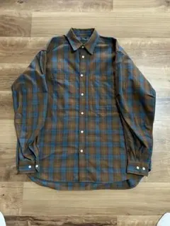 Daiwa チェック柄 長袖シャツ M