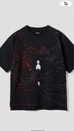 graniph ウルトラQ ブラックTシャツ Mサイズ ピンズ - メルカリ
