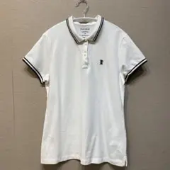 GIORDANO（ジョルダーノ） 刺繍ポロシャツ　サイズX L ホワイトのサムネイル