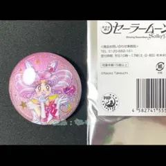 【セーラームーン】オーロララメ缶バッジB／セーラーちびムーン