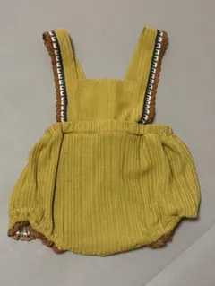 &mignon アンドミニョン バースデイ サスペンダー付きブルマ カバーオール