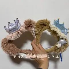 上海ディズニー ダッフィ　シェリーメイお誕生日　カチューシャ 2点セット