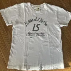 LUZ e SOMBRA＊コットンTシャツホワイト×グレー160cm