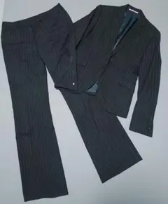 良品　オリヒカ ライム パンツ スーツ セットアップ ストライプ