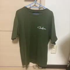 SILAS & MARIA ロゴプリント Tシャツ カーキ M