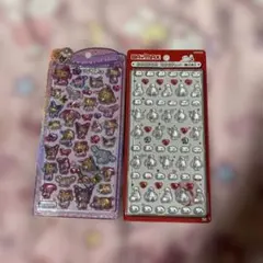 正規品　うるちゅるPOPシールとボンボンドロップシールミニ