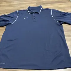 NIKE DRI-FIT ポロシャツ ネイビー XLのサムネイル