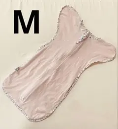 スワドル　着るおくるみ　M 3m 6m メッシュ　ピンク　花柄　スリーパー