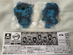 ここみえアクリルフィギュアキーホルダー 2個セット　胡蝶しのぶ　童麿　鬼滅