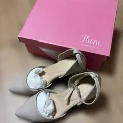 flune アンクルストラップ パンプス ベージュのサムネイル