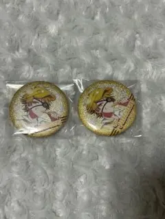 カラフルピーチ　ダイナー缶バッジ　たっつん