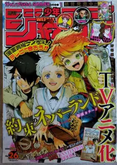週刊少年ジャンプ 2020年26号 約束のネバーランド　表紙 週刊少年ジャンプ2020年26号 巻頭カラー：約束のネバーランド - メルカリ