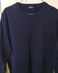 90年代物　紺タグ　オールドユニクロ　ロングスリーブ Tシャツ　ロンT　90s