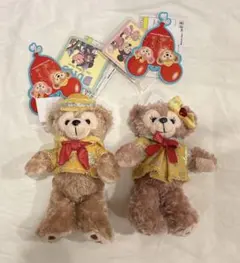 ディズニーランド30周年 ぬいぐるみバッジ ぬいば ダッフィー シェリーメイ