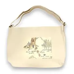 くまのプーさん ディズニー ショルダーバック / クラシックプー ベージュ