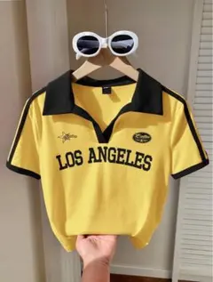 バイカラー ポロ