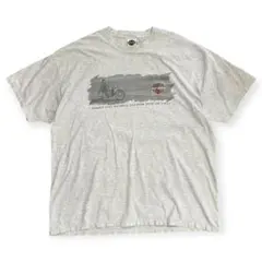 Harley-Davidson 両面プリント Tシャツ グレーのサムネイル