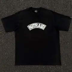 NITRAID アーチロゴ Tシャツ ブラック Lサイズ - メルカリ