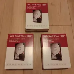 【箱有り】WD Red Plus 8TB HDD　3台【動作確認済】 Amazon | ウエスタンデジタル(Western Digital) WD Red Plus 内蔵 HDD