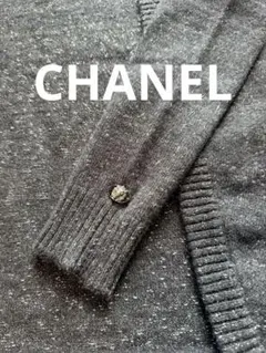 CHANELシャネル/ヴィンテージ/カシミヤアンサンブル正規品 シャネル CHANEL バイカラー カシミヤ トップス アンサンブル ピンクx