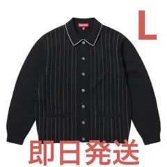 24ss Supreme Confetti Cardigan black L - メルカリ
