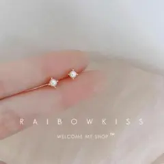 【極小】一粒 ミニ パール ピアス 入学式 オフィス 卒業式