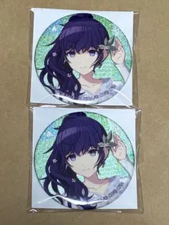 プロセカ 49A 朝比奈まふゆ 缶バッジ×2