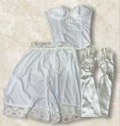 ブライダルブルーム ラグジュアリー　ビスチェ 65 グローブ　花嫁セット